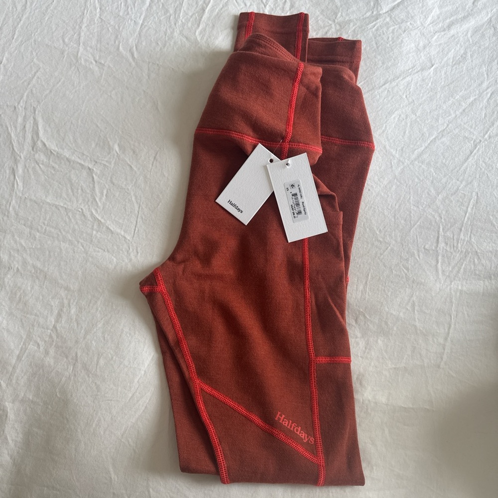Halfdays Hallie Merino Wool Leggings XS NWT
